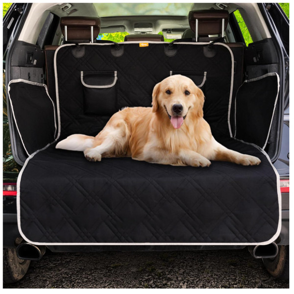 Kofferraumschutz Hund Gesteppt Robust Mit Seitenschutz Ladekantenschutz 6-image