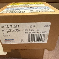 Chevrolet GM OEM 92-93 Beretta-Blower Motor Switch 12218308