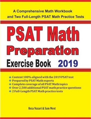 PSAT Math Preparation Exercise Book: A Comprehensive Math Workbook and Two Full-