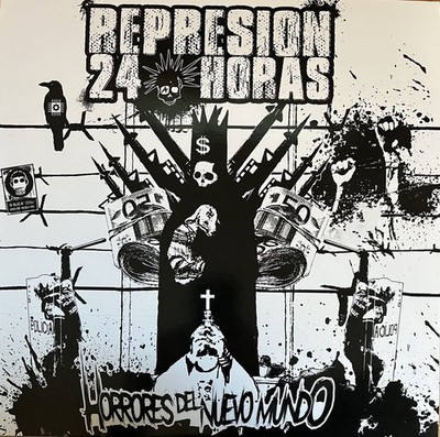 Represión 24 Horas - Horrores del Nuevo Mundo LP Hardcore / Punk Vinyl