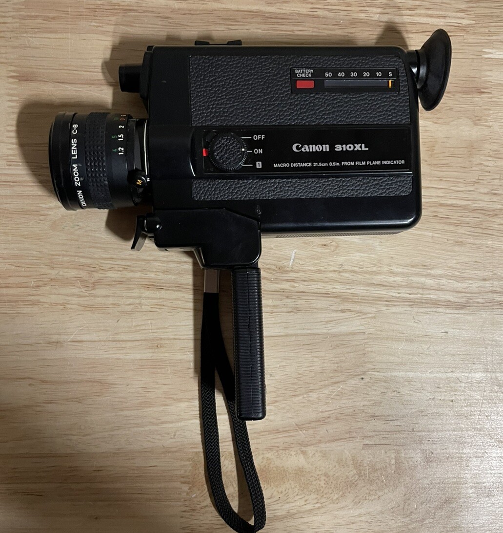Canon 310XL スーパー8方式8ミリシネカメラ Canon 310XL スーパー8方式8ミリシネカメラ