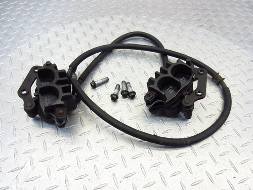 Kawasaki KLE650 2013 12-14 Versys OEM pinzas de freno delanteras líneas mangueras lote - Imagen 4 de 12