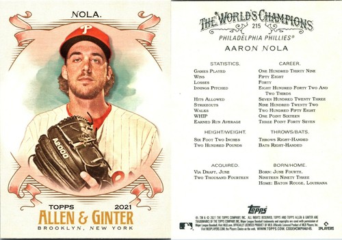 2021 Topps Allen & Ginter Base Cards (176-350) RC Buy 2 Get 2 FREE Ships FREE - Picture 50 of 209