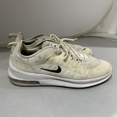 Size UK 10 Nike Air Max Axis White AA2146-100 Used UK