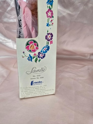 Vintage 1985 Creata Flower Princess Instant Fashion Changes Laurelle Doll RARE - Picture 10 of 10