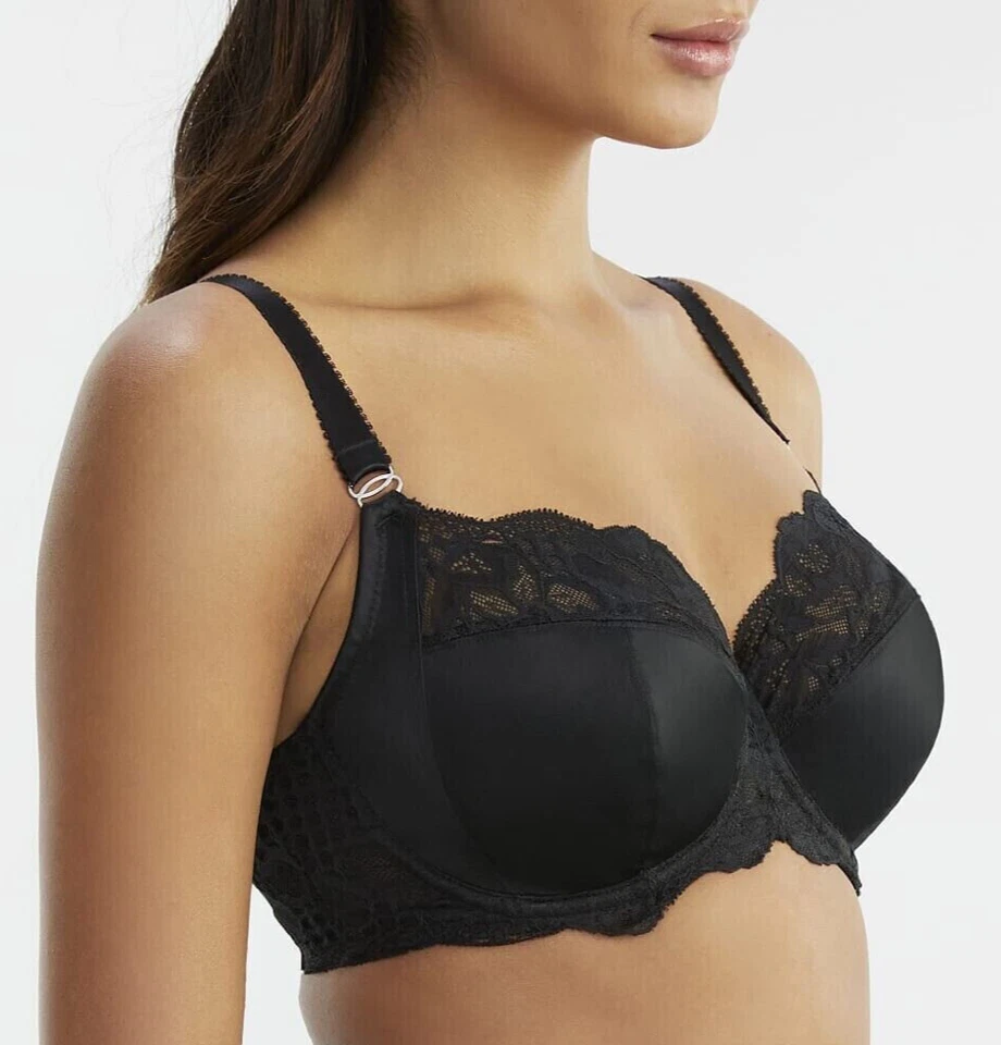 Sujetador con aros de encaje elástico soporte lateral Fantasie 101801 34DDD EE. UU./Reino Unido Foto 4 de 4