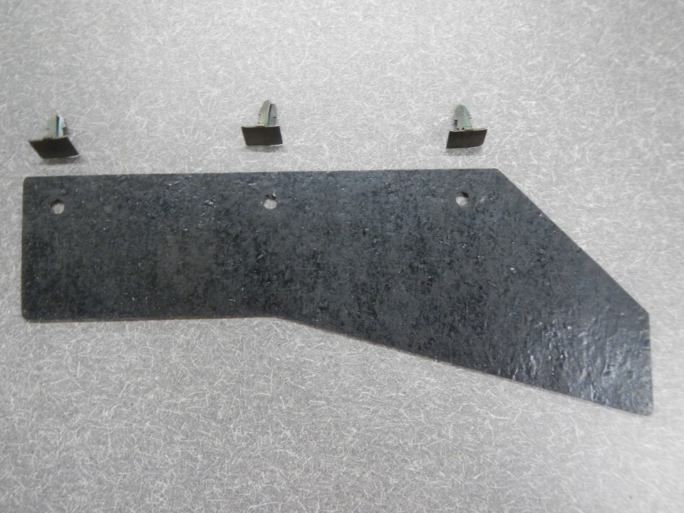 1963 1964 1965 Buick Riviera guardabarros interior auxiliar delantales salpicaduras con 10 clips Foto 3 de 4