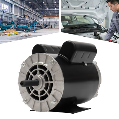 #ad #ad 3HP Air Compressor Electric Motor 56 Frame 5 8in Shaft AC Motor 3450RPM CCW 115V $156.40