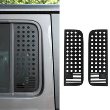 Rear Window Glass Cover Trim for 2018+ Jeep Wrangler JL/Gladiator JT 4Dr US Flag
