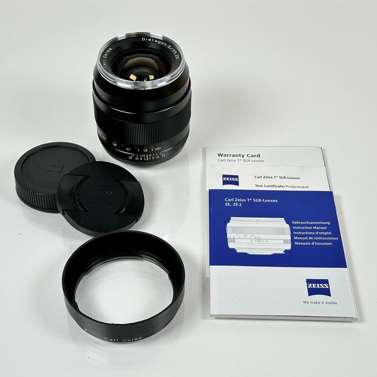 ZEISS Distagon T* 35mm Focal f/2 Camera Lenses for sale | eBay