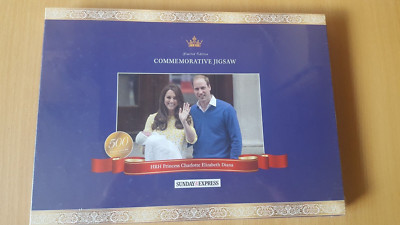 HRH PRINZESSIN CHARLOTTE ELIZABETH DIANA GEDENKPUZZLE NEU VERSIEGELT 500 STÜCK