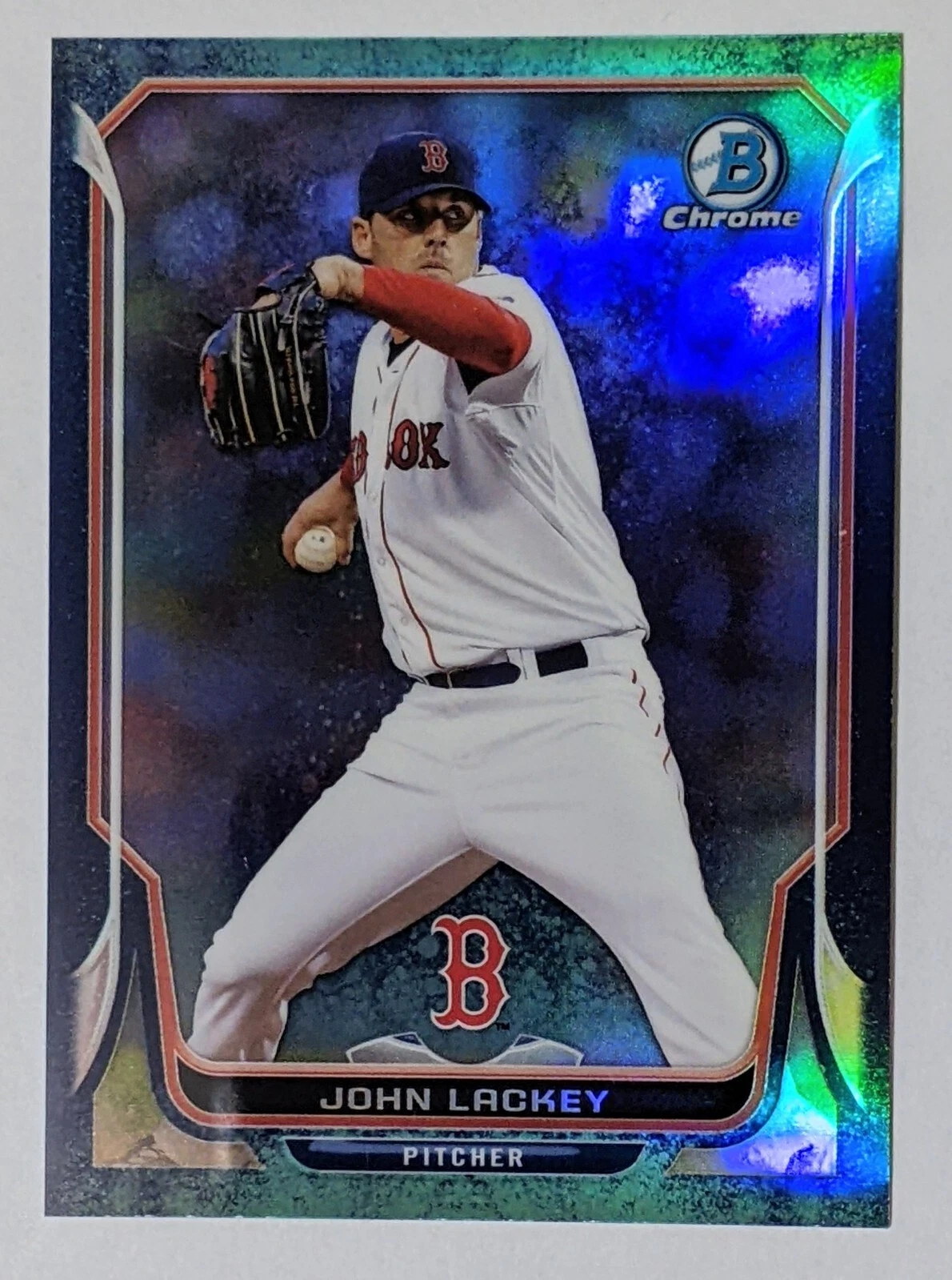 John Lackey trading card