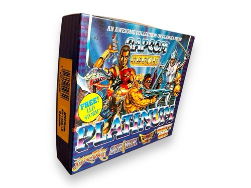 Capcom CLASSICS Platinum Spectrum 48/128k Cassette Tape Gioco Boxato Completo 1990 - Foto 5 di 24