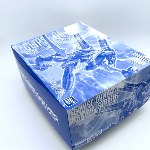 MG 1/100 ECLIPSE GUNDAM & RAIJIN STRIKER Gunpla Kit Premium Bandai Limited JP - 第 1 支影片,共 1 支