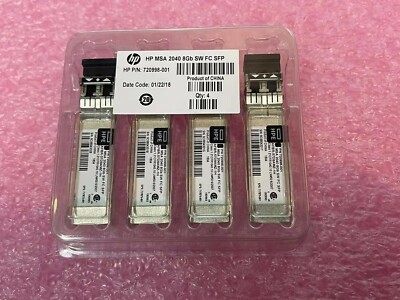 HPE C8R23A/C8R23BS MSA 2040 8GB SW FC SFP 4 Pack 720998-001 | eBay