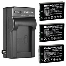Kastar Battery Wall Charger for Kodak KLIC-5001 Kodak EasyShare DX6490 Camera