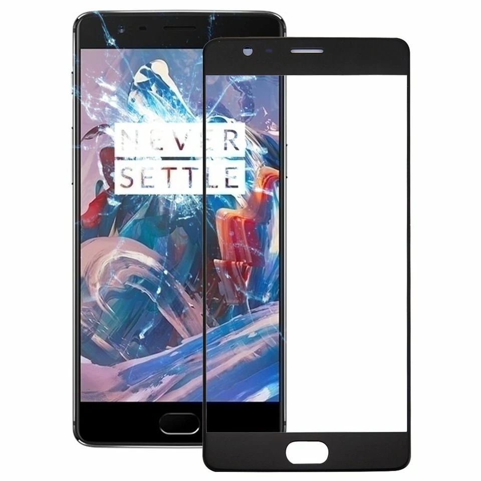 ebuyerfix? Front Black Glass Screen Replacement Repair Kit for OnePlus 3 UV Glue - Image 4 of 4