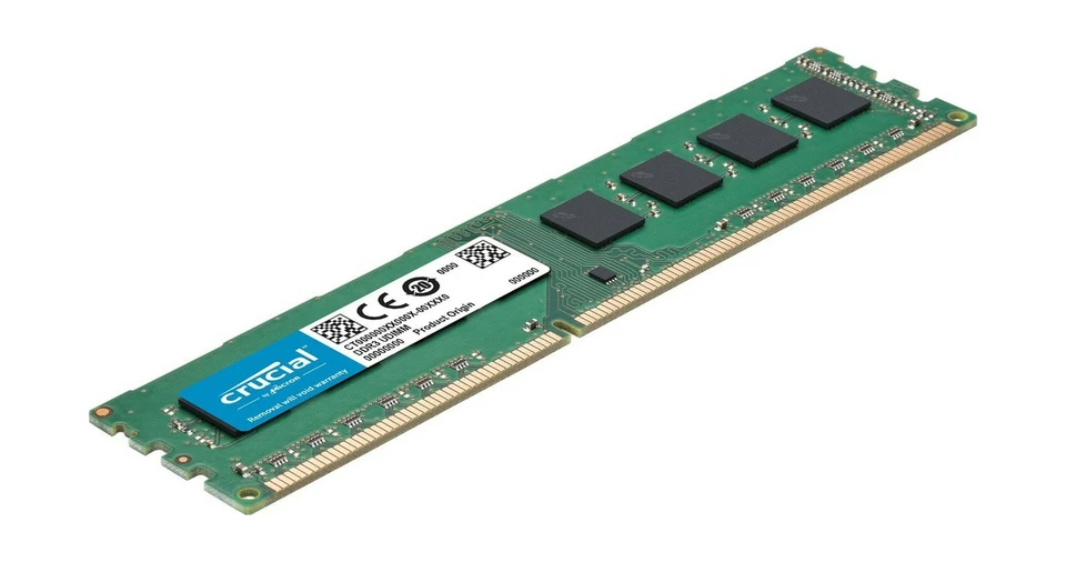 Crucial DDR3 16GB (2X8GB) KIT 1600 MHz PC3-12800 DIMM 240Pin Non-ECC Memory RAM - Image 2 of 4
