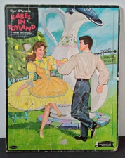 VINTAGE WALT DISNEY BABES IN TOYLAND PUZZLE 1961 WHITMAN KOMPLET VINTAGE PUZZLE