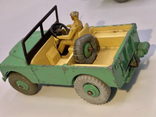 Dinky🔥Toys Vintage 1954 Land Rover & Trailer. Made In England HTF - Picture 5 of 22