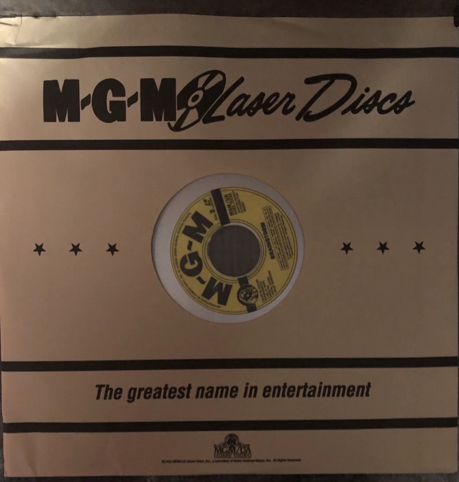 BRAINSTORM Laserdisc LD WIDESCREEN FORMAT EXCELLNT CONDITION VERY RARE W/TRAILER Foto 3 de 3