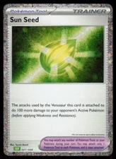 Sun Seed 027/034 Holo Pokemon Classic Collection NM