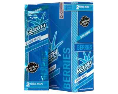 Canadian Herbal Papers/Wraps Berries 6/2ct Packs