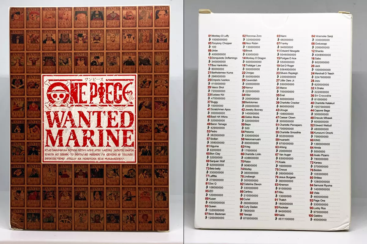 Gold Roger One Piece Wanted Poster Postcard for Sale by One Piece