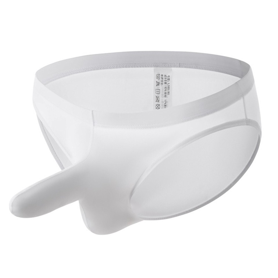 Biancheria Intima Bikini In Seta Di Ghiaccio Maschile Vedi - Foto 11