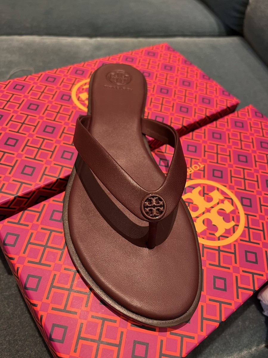 [TORY BURCH] サンダル BENTON THONG Tory Burch Benton Band Calf Leather Flat Thong Sandals | eBay