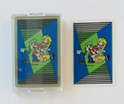 Vintage Nintendo Mario Transparent Plastic Playing Cards 1990 Kurinsuru trump
