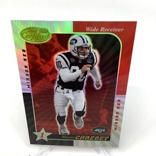 2000 Leaf Certified Mirror Red 1 Star New York Jets Football  #66 Wayne Chrebet