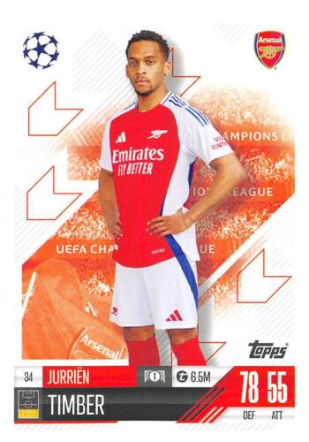 Match Attax 2025 2024/25 Topps #1 - 189 cartas de selección - Imagen 35 de 189