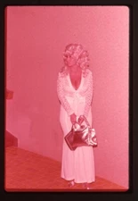 Miss Vava Voom blonde bombshell Original 35mm Transparency