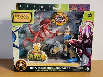 Colonial Marines vs. Aliens Xenomorph Swarm Planetary Attack Alien Battle Set