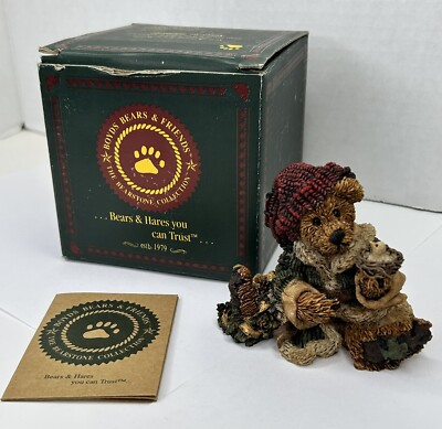 Boyds Bears Vintage 1994 Resin Figurine Elgin The Elf Bear Boyds Bears Vintage 1994 Resin Figurine Elgin The Elf Bear