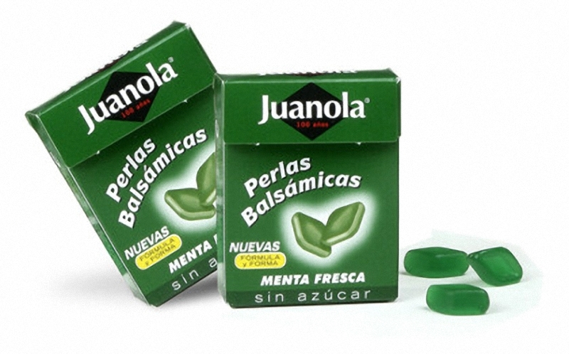 JUANOLA PERLAS BALSAMICAS 25gr SABOR MENTA 350197