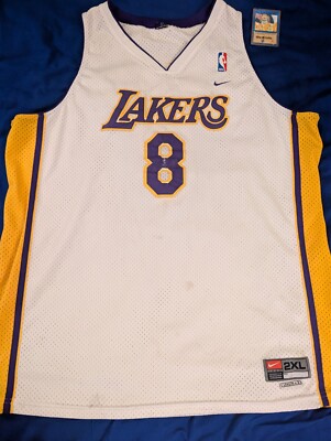 ウェア Nike Los Angeles Lakers Bryant 8 XXL VTG Nike Los Angeles Lakers jersey Kobe Bryant #8 Sz XXL Black