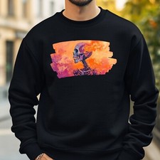 Skeleton Portrait Sweatshirt Cosy and Perfect for Any Occasion S to 4XL