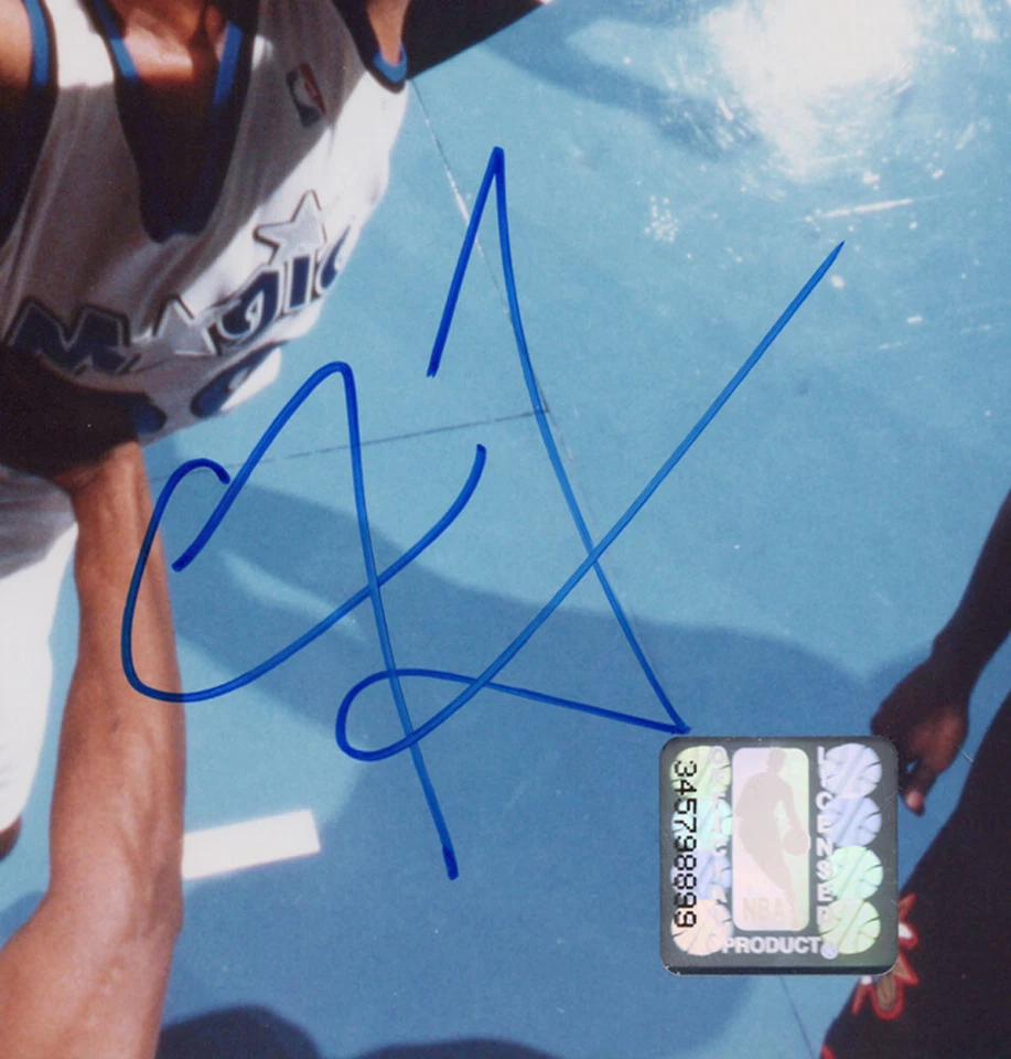 FOTO 8X10 "ORLANDO MAGIC" FIRMADA POR COREY MAGGETTE - Archivo de fotos certificado de autenticidad Foto 2 de 3