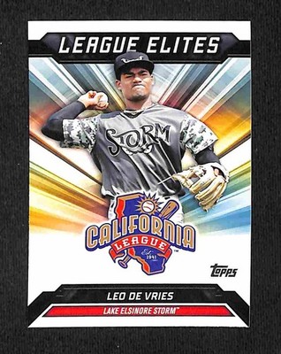 2025 Topps Pro Debut #LE-14 Leo De Vries - League Elites Lake Elsinore Storm