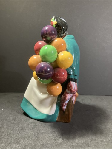 Vintage Royal Doulton The Old Balloon Seller HN1315 Woman Lady Porcelain 7.25"T - Picture 11 of 12