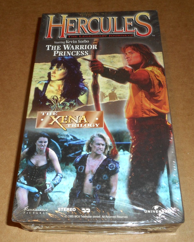 HERCULES - THE WARRIOR PRINCESS - VOL. 1 - VHS - STILL SEALED