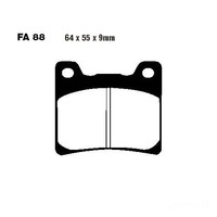 Bremsbelag BremsbeläGe EBC FA088 Hinten FüR Yamaha FZR 750 R OW01 Bj. 1989-1992