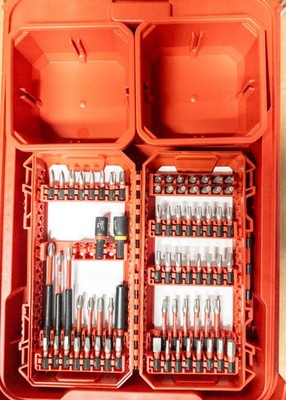 MILWAUKEE 70-pcs Shockwave Impact Duty Driver Bit Set with Packout Case
