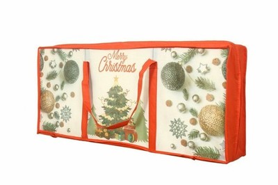 Weihnachten Xmas Geschenkpapier Aufbewahrungstasche Geschenkpapier Dekoration Ordnung Organizer 