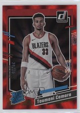 2023 Panini Donruss Rated Rookie Holo Red Laser 20/99 Toumani Camara #245 10qe