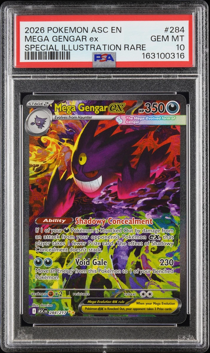 Preços baixos em Gengar Pokémon TCG Autenticador Esportivo