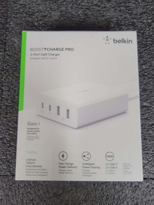 Belkin WCH010 108W Boost Charging Pro 4-Port GaN Charger