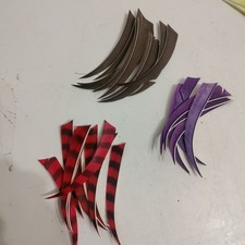 Naturfedern In der Form Shield